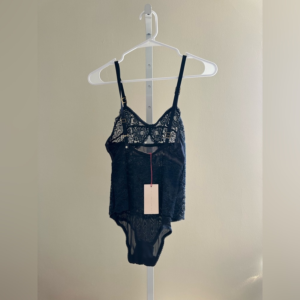 Stella McCartney Black Lace Chemise